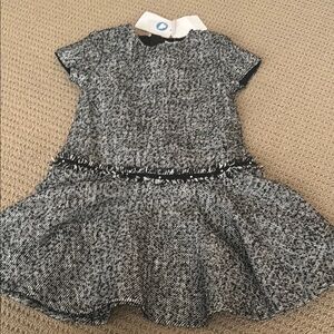 Stylish Mayoral Kids Dress in Black and White